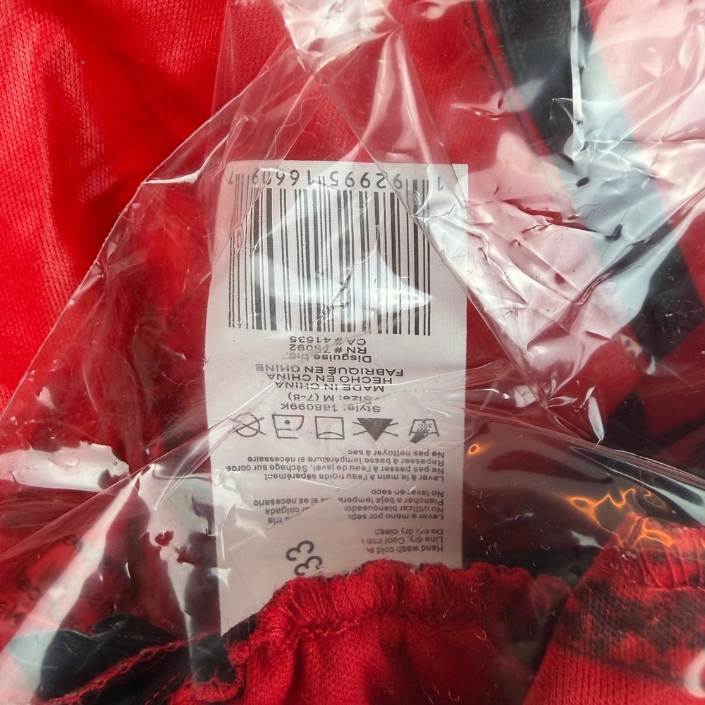 Disney Descendants Rise of Red Deluxe Costume Red Girl Med 7-8 Disguise 166099K - Picture 7 of 14